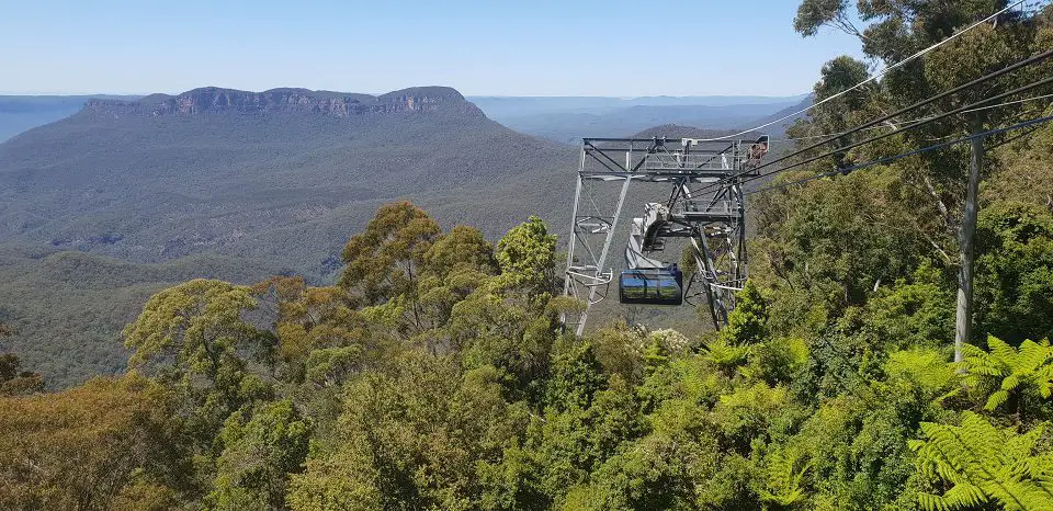 cableway at scenic world