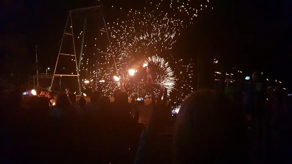 fire show