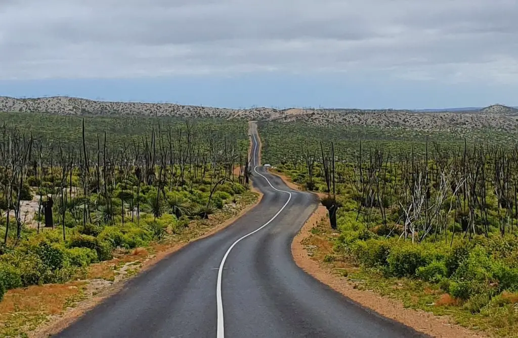 windy road kangaroo island itinerary